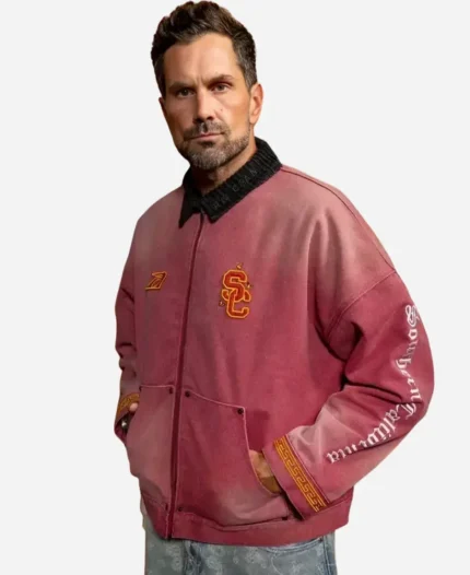 Ryoko Rain x USC Graphic Red Jacket