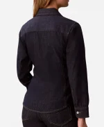 Calvin Klein's Sadie Sink Denim Shirt