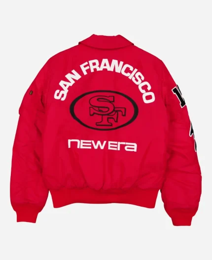 49ers New Era x Alpha Industries MA-1 Bomber Jacket