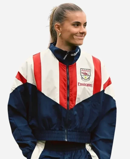 Selina Cerci 2026 Arsenal adidas EQT Track Jacket