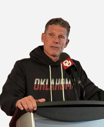 Sooners Brent Venables Press Conference Black Hoodie