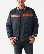 Starter Chicago Bears Across Varsity Jacket