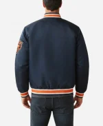 NFL Team Starter Chicago Bears 2026 Across Satin Varsity Jacket