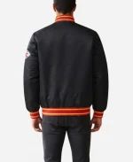 Starter Chiefs Across Satin Varsity Jacket