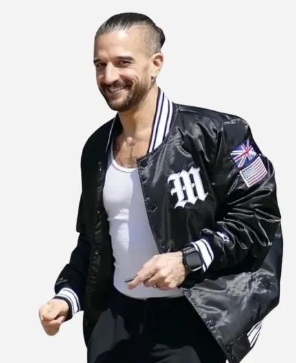 Starter Mark Ballas Los Angeles Black Varsity Jacket