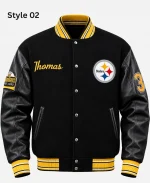 NFL Steelers 2026 Hall of Honor Black Varsity Jacket