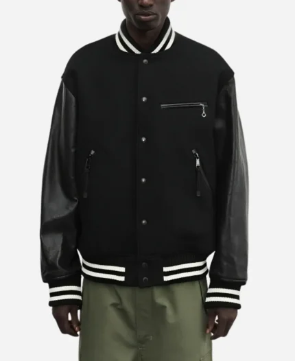 Stüssy x eye JUNYA WATANABE FW 2026 Varsity Jacket