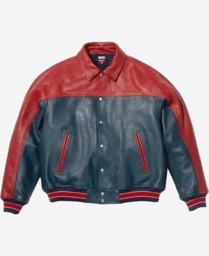 Supreme x A.PRESSE FW 2026 PARK VIEW Leather Jacket