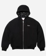 Supreme Larry Clark Black Zip Up Hoodie