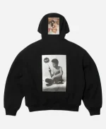 Supreme x Larry Clark Photography Prints Black Zip Up Hoodie