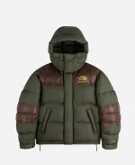 TNF x Aimé Leon Dore Baltoro The North Face UK Green Puffer Jacket 