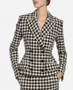 Ted Lasso S04 Hannah Waddingham Houndstooth Blazer