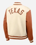 Texas Longhorns Nike Legacy Texas Orange Bomber Jacket