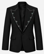 Jimmy Fallon Show 2026 Brandon Flowers Black Western Blazer