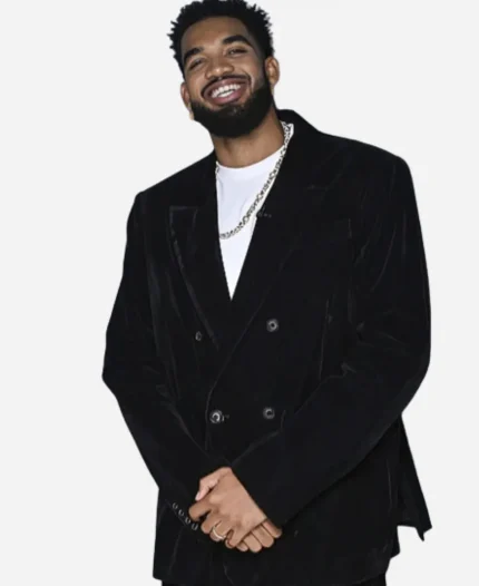The Tonight Show Starring Jimmy Fallon 2026 Karl-Anthony Towns Velvet Blazer