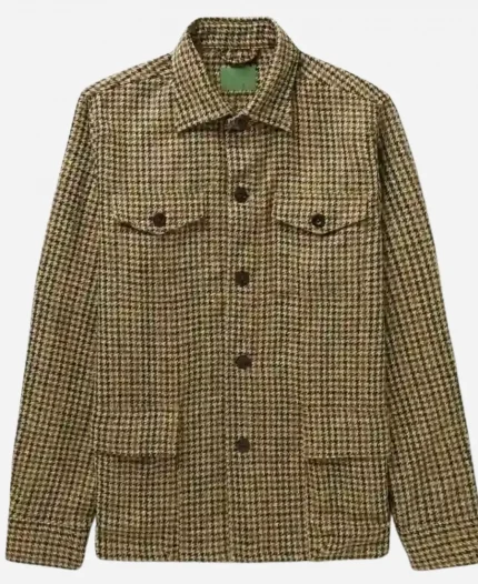 Theo James The Gentlemen S02 Houndstooth Jacket