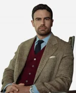 Theo James Tv Series The Gentlemen S02 Eddie Horniman Wool Blazer