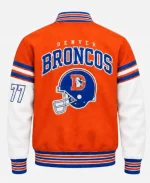 Tim Tebow Broncos 2026 Orange & White Varsity jacket