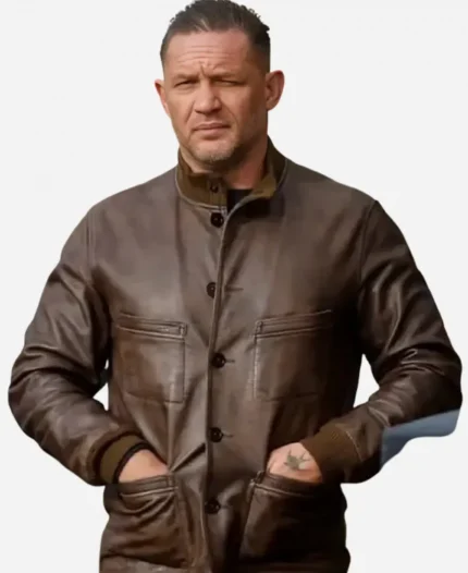 Tom Hardy MobLand Season 02 Leather Jacket