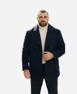 Travis Kelce Tommy Hilfiger FW 2026 Peacoat