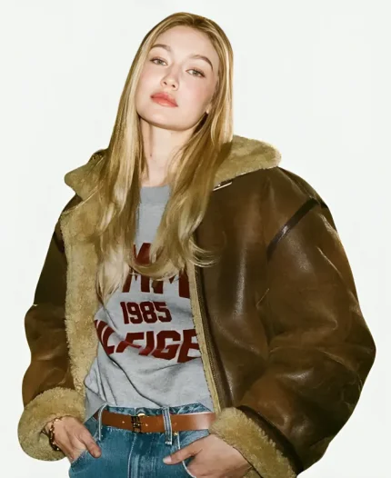 Tommy Hilfiger Gigi Hadid Aviator Jacket