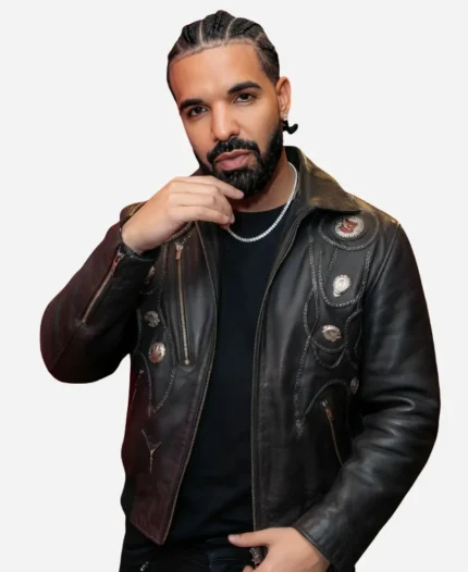 Drake Toronto Concert Leather Jacket