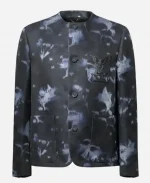Travis Kelce LV Rocks Embellished Collarless Jacket