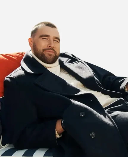  Tommy Hilfiger FW 2026 Travis  Kelce Navy Blue Peacoat
