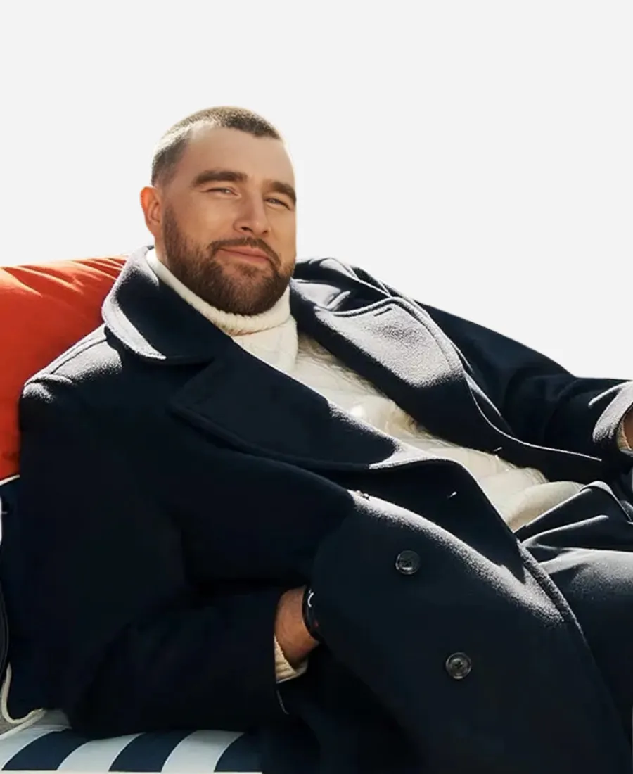 Travis Kelce Tommy Hilfiger FW 2026 Peacoat  Tommy Hilfiger FW 2026 Travis Kelce Navy Blue Peacoat