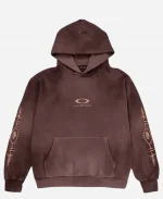 Travis Scott Cactus Jack x Oakley Eye Brown Fleece Hoodie