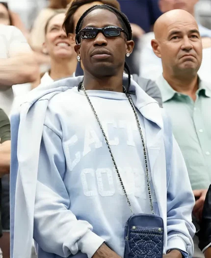 Travis Scott 2026 US Open Tennis Championships NYC Blue Sweatshirt