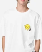 Unisex Uniqlo x KAWS Universe UT Graphic White T-Shirt 