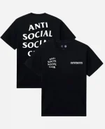 Unisex AntiSocialSocialClub x Dallas Cowboys Snap Black T-Shirt