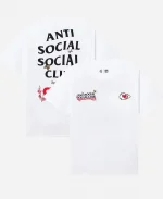 Unisex AntiSocialSocialClub x NFL White Kansas City Chiefs Blossom T-Shirt