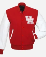 University of Houston Red & White Varsity Jackets