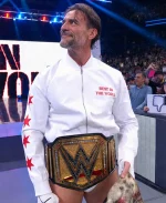  WWE Friday Night Smackdown CM Punk Best In The World White Jacket