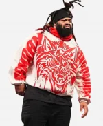 WWE Monday Night Jacob Fatu Graphic Hoodie