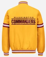 Washington Commanders 2026 Courtside Starter Satin Varsity Jacket