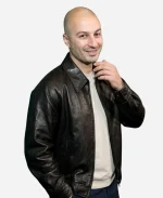 64th New York Film Festival 2026 Jason Bard Yarmosky Leather Jacket