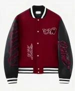 AC Milan x Off-White 2026 Ruben Loftus-Cheek Varsity Jacket