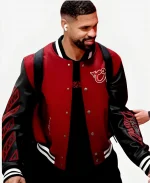 AC Milan x Off-White Ruben Varsity Jacket