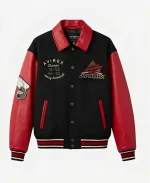 AVIREX Team Eagle 2026 Wool Leather Varsity Jacket