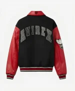 AVIREX Team Eagle 2026 Wool Red & Black Varsity Jacket