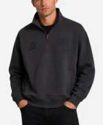 Unisex Abercrombie New Orleans Saints 2026 Grey Half-Zip Sweatshirt