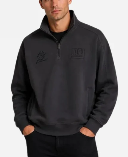 Unisex Abercrombie New Orleans Saints 2026 Grey Half-Zip Sweatshirt