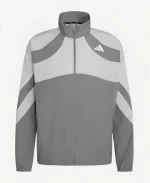 Adidas Adizero Archive Running Chicago Grey Jacket