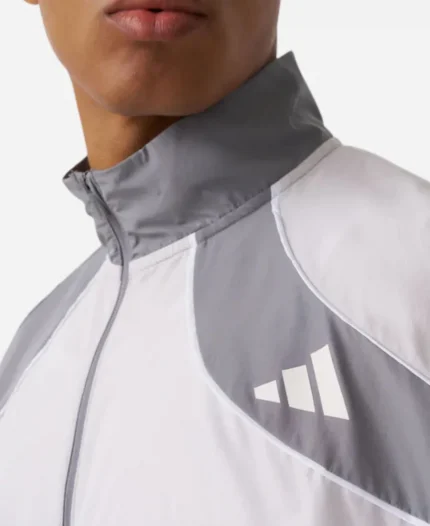 Adidas Adizero Archve Running Grey Jacket
