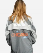 Adidas Chicago Marathon Grey Jacket