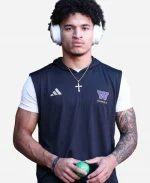 Adidas Demond Williams Jr. Washington Sleeveless Hoodie