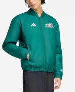  Adidas Mercedes AMG Petronas Formula 1 2026 Mexico City Green Bomber Jacket